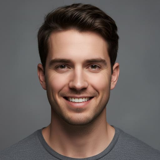 Example of a smiling photo