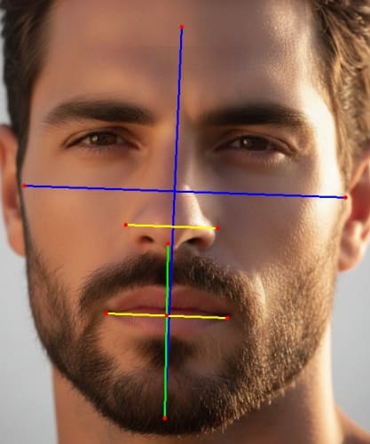 Golden Ratio Face Analysis